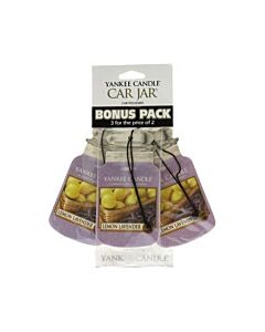 Yankee Candle Lemon Lavender Car Jar (3-Pack)